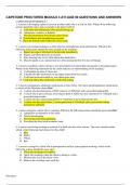 CAPSTONE PROCTORED MODULE 3 ATI QUIZ 90 QUESTIONS AND ANSWERS