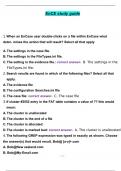 ENCE study guide questions and answers gull solution pack already verified and rated 100&percnt;