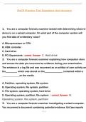 ENCE Practice Test Questions and Answers View ahead exam 100&percnt; correct&semi;latest solution guide
