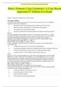 Ham's Primary Care Geriatrics&colon; A Case-Based Approach 6th Edition Test Bank