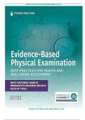 Evidence-Based Physical Examination&colon; Best Practices for Health and Well-Being Assessment &ndash; 2nd Edition by Kate Gawlik &vert; Complete Test Bank &lpar;All Chapters&rpar;