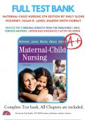 Test Bank - Maternal Child Nursing 5th Edition (McKinney, 2018) Chapter 1-55 | All Chapters