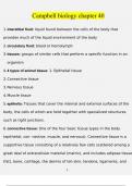 Complete Test Bank Campbell Biology 11 edition Questions & Answers with rationales &lpar;Chapter 40&rpar;