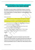 CHEM 4130 Medicare Exam Questions and Answers Attained Grade A&plus; latest update 2023&sol;2024