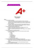 NR511 Final Exam Study Guide latest  updated april 2023 graded A REAL EXAM NR511 Final Exam
