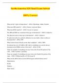 ScribeAmerica ED Final Exam Solved 100&percnt; Correct