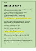 HESI EXIT RN V4