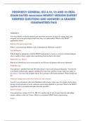 PROPHECY GENERAL ICU RN A V2 REAL EXAM VERIFIED ACCURATE QUESTIONS AND ANSWERS ALL 55 GUARANTEED PASS&vert; THIS IS GRADED A&plus; 2023&sol;2024 LATEST UPDATE
