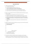 SOAL POST TEST (POST-TEST ATLS 2023/24) - QUESTIONS AND ANSWERS