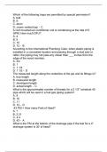 Plumbing Test With Complete Questions And Answers 202324