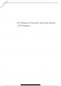 ATI Pediatrics Proctored Summary Notes | 43 Chapters