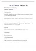 ACAAI Biologic Maylene Xie Questions and certified answers 2023&sol;2024