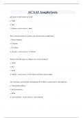 ACAAI Anaphylaxis Questions and ready solutions 2023&sol;2024