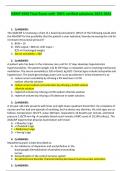NRNP 6560 Final Exam-with 100&percnt; verified solutions