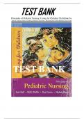 Test Bank For Principles Of Pediatric Nursing Caring For Children 7th Edition By Jane W Ball; Ruth C Bindler; Kay Cowen; Michele Rose Shaw 9780134257013  All Chapter  (1- 31 )Complete Guide A+