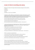 exam &num;2 into to nursing care prep questions with 100&percnt; correct answers