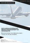 Twee geslaagde NCOI modulen Projectmanagement en Organisatie 2023 en 2024
