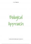 How to Master AS Level Psychology: Comprehensive & Simplified Notes on Biological Approach Core Studies