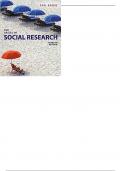 The Basics of Social Research 7th Edition by Earl R. Babbie - Test Bank