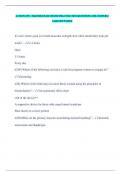 ACTION CPT - TRAINER EXAM ONLINE PRACTICE TEST QUESTIONS AND ANSWERS &vert; ALREADY PASSED