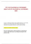 PN VATI MATERNAL NEWBORN  2020//VATI PN MATERNAL NEWBORN  2020