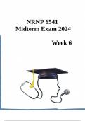 NRNP 6541 / NURS6541 Midterm Exam (Complete with Answers) 2024