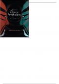 Themes in Chinese Psychology 2nd edition by  Catherine Tien - Test Bank