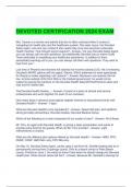 DEVOTED CERTIFICATION 2024 EXAM QUESTIONS AND ANSWERS