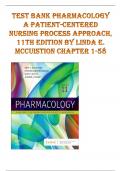 Test Bank Pharmacology A Patient-Centered Nursing Process Approach&comma; 11th Edition by Linda E&period; McCuistion Chapter 1-58