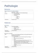 Samenvatting pathologie&euml;n