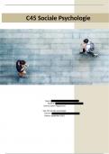 C45 Sociale psychologie &lpar; 10 &rpar; 