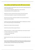 Life&comma; Accident and Health Exam