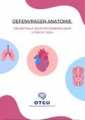 Decentrale Selectie Geneeskunde Utrecht 2024: Oefentoets Anatomie