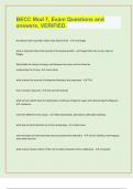 BECC Mod 7&comma; Exam Questions and  answers&comma; VERIFIED&period;&sol; User 2024&sol;25 Exam PREDICTOR PAPER