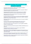 Alabama boating test questions and answers rated A&plus;