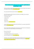 WGU Information Management and the Application of Technology - C468