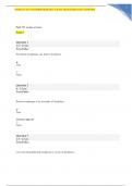 NURS 231 487 PATHOPHYSIOLOGY EXAM  QUESTIONS AND ANSWERS&period;