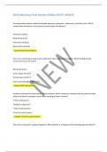 2023 Med Surg Final Review EXAM LATEST UPDATE