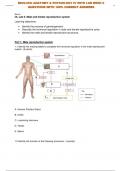 (BIOS-256) ANATOMY & PHYSIOLOGY IV WITH LAB WEEK 6 QUESTIONS WITH 100% CORRECT ANSWERS