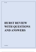 HURST REVIEW WITH QUESTIONS AND ANSWERS