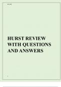 HURST REVIEW WITH QUESTIONS AND ANSWERS