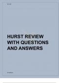 HURST REVIEW WITH QUESTIONS AND ANSWERS