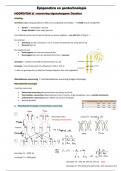 Samenvatting -  hfst 21-24 Cellulaire en moleculaire biologie
