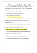 ATI Comprehensive Predictor Exam 2022 1&period; A nurse is caring for a client who has bipolar disorder and is experiencing acute mania&period; The nurse obtained a verbal prescription for restraints&period; Which of the following should the actions the nurse takes&quest; A&period; Reques