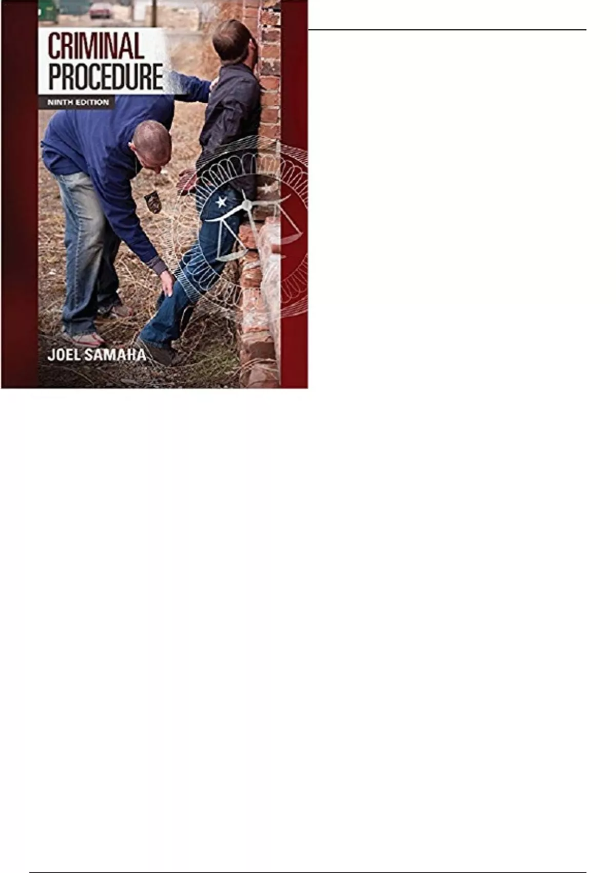 Criminal Procedure 9th Edition by Joel Samaha - Test Bank - Criminal ...