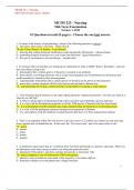 MCIM 223 - Nursing Mid-Term Exam Latest  Update&period;