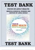 FOCUS ON ADULT HEALTH- MEDICAL-SURGICAL NURSING 2ND EDITION BY LINDA HONAN