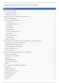 Samenvatting transportbedrijfseconomie 