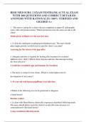 2024 HESI MED SURG 2 EXAM TESTBANK ACTUAL EXAM WITH 200 QUESTIONS AND CORRECT DETAILED ANSWERS WITH RATIONALES &sol;100&percnt; VERIFIED AND GRADED A&plus;