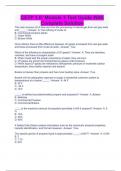 CETP 1&period;0&colon; Module 3 Test Guide With Complete Solution